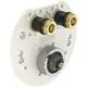 IS-Attrappe-Badetherm-UP-Ceratherm-T100-BS2-Rosette-163x163mm-Chrom-A5817AA gallery number 1